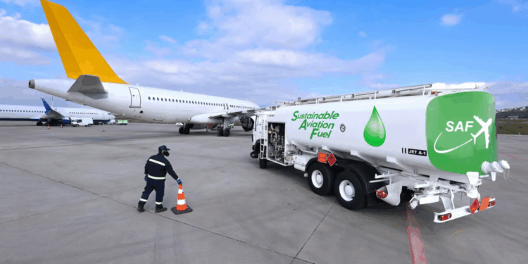 وقود الطائرات المستدام