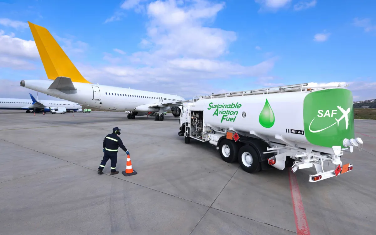 وقود الطائرات المستدام