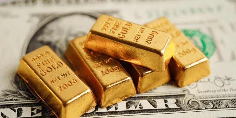 الدولار ؛ أسعار الذهب
