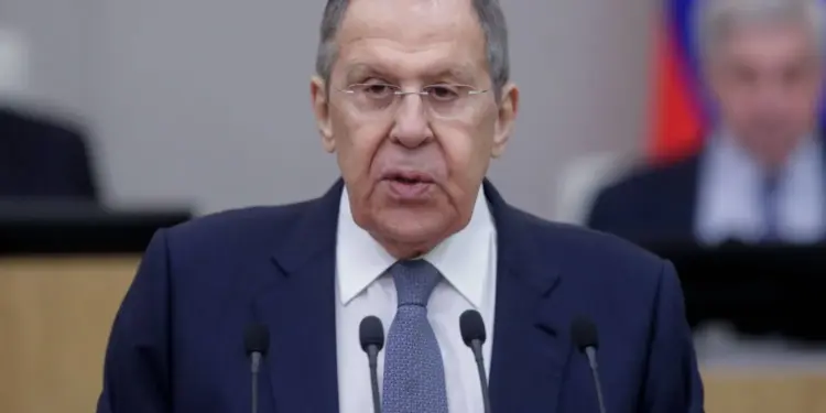 وزير الخارجية الروسي سيرجي لافروف
