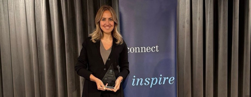 ملاك البابا تفوز بجائزة "Inspiration Award" لمنطقة أوروبا والشرق الأوسط