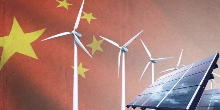 القدرة المركبة لتوليد الطاقة في الصين