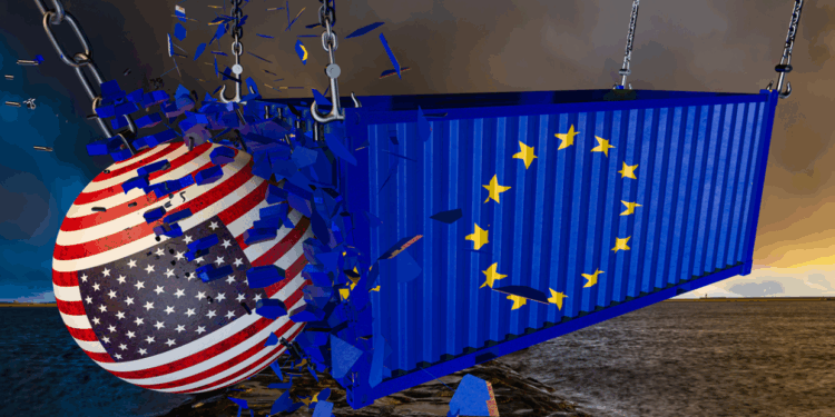 الاتحاد الأوروبي ؛ رسوم "ترامب" الجمركية