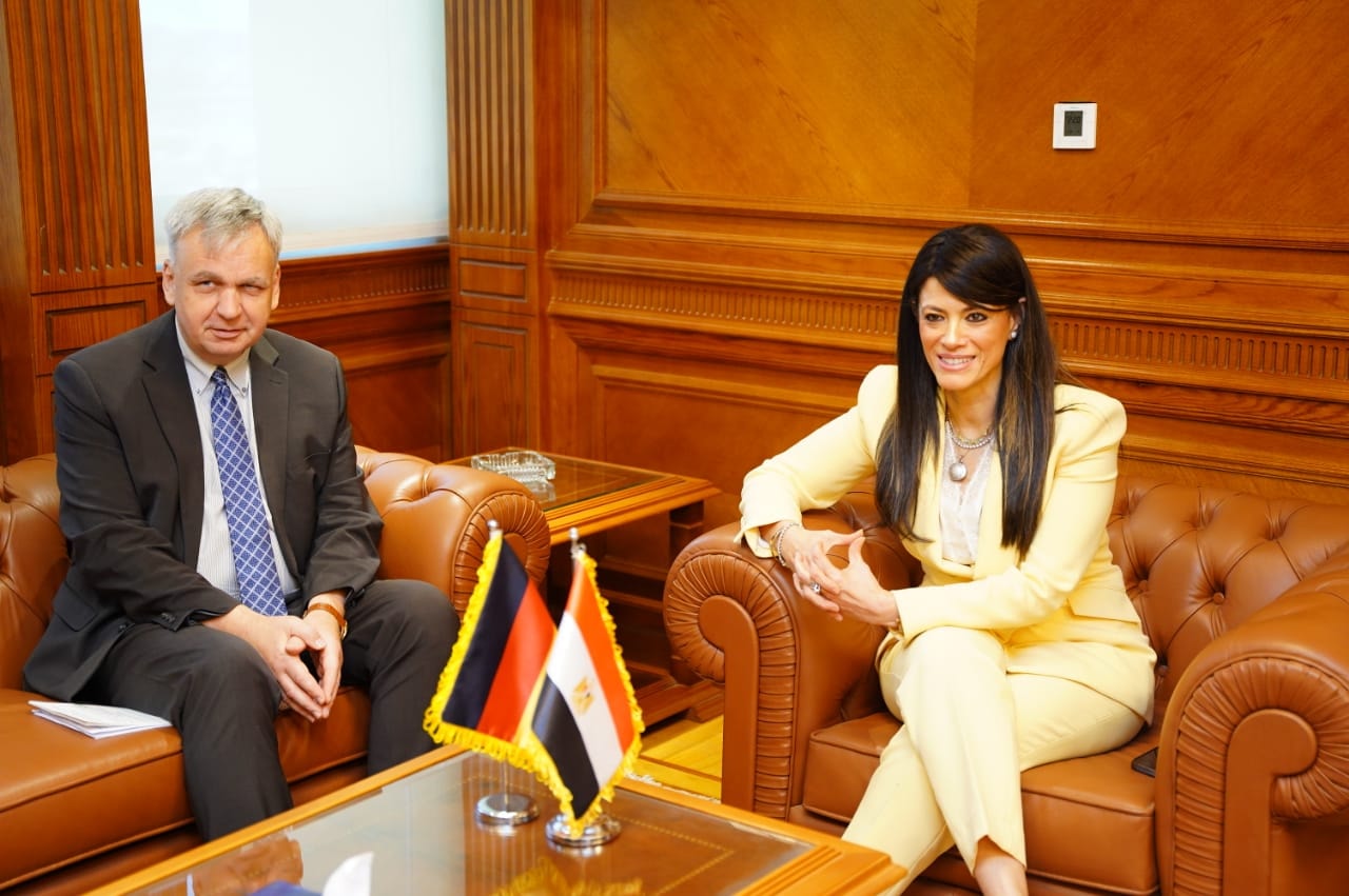 "المشاط" تبحث مع السفير الألماني بالقاهرة تعزيز العلاقات الاقتصادية