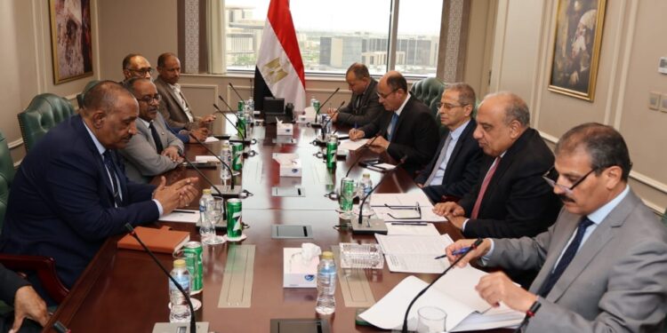 وزير الكهرباء يبحث مع وزير النفط السوداني إعادة تأهيل الشبكة الكهربائية في السودان