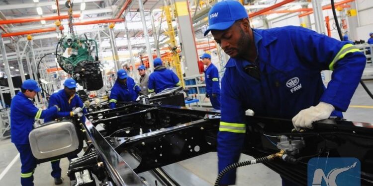 التصنيع في جنوب إفريقيا