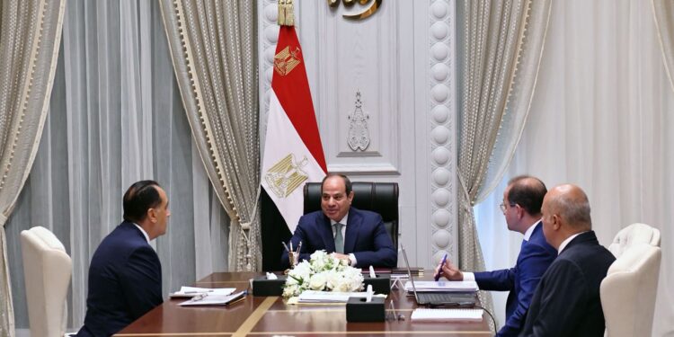 "السيسي" يتابع جهود وزارة المالية في الملف الضريبي وخفض الدين