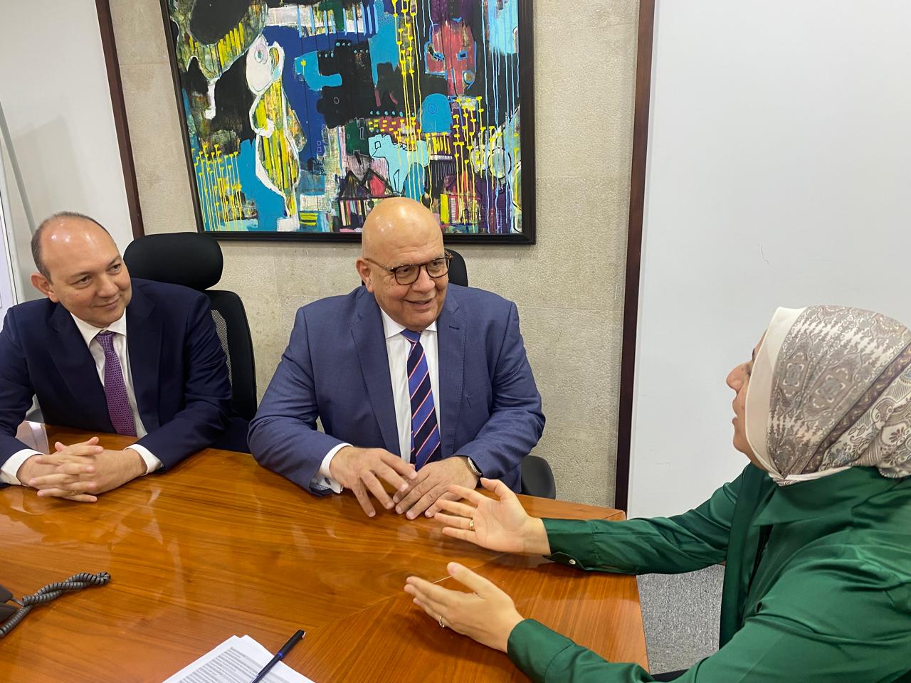 قيادات إن آى كابيتال في حوار مع البورصة