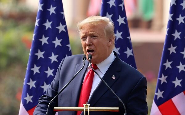 الرئيس الأمريكي دونالد ترامب