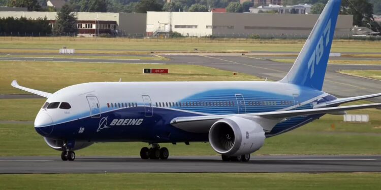 بوينج 787 دريملاينر