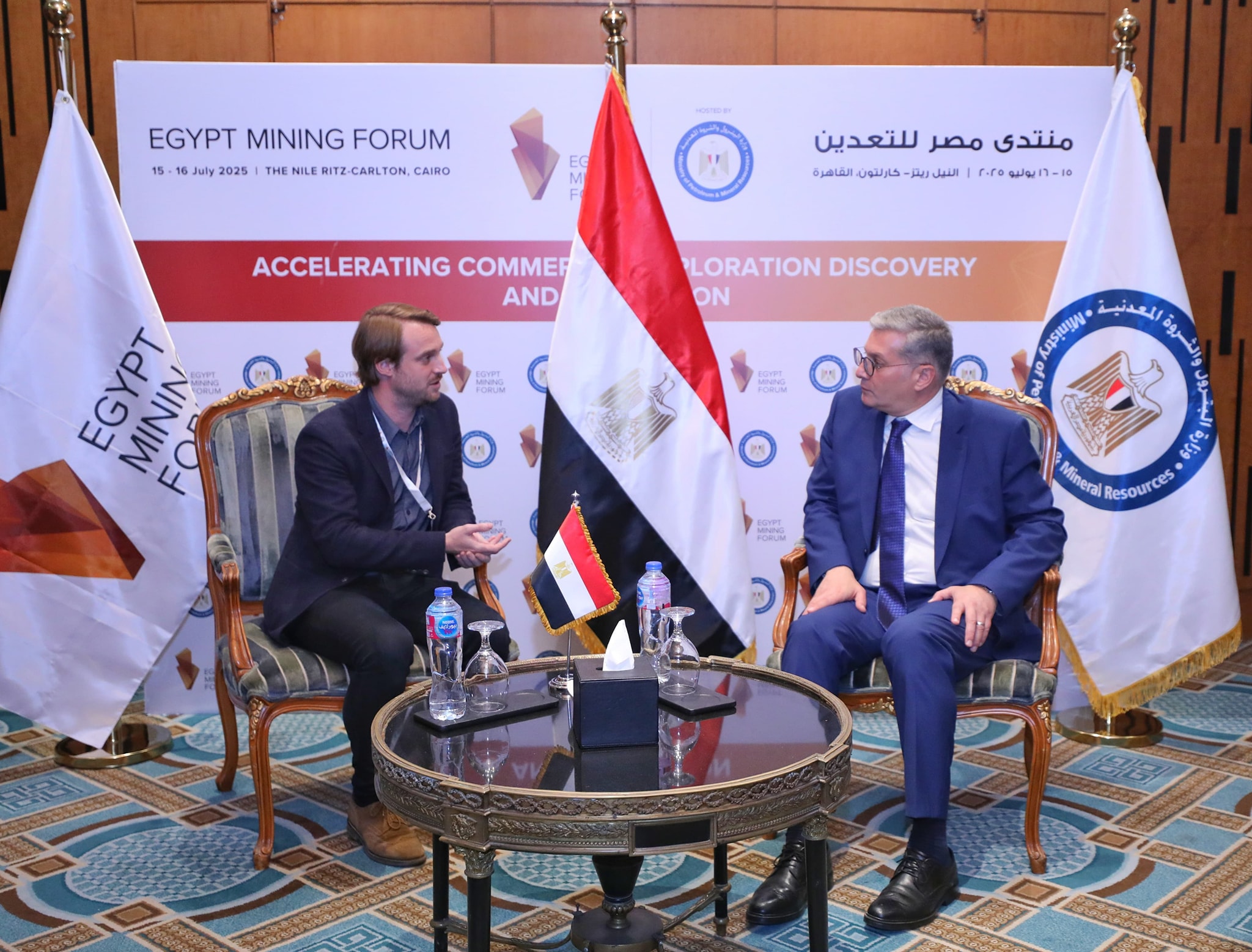 وزير البترول يبحث مع “باريك جولد” خطط التوسع فى مصر