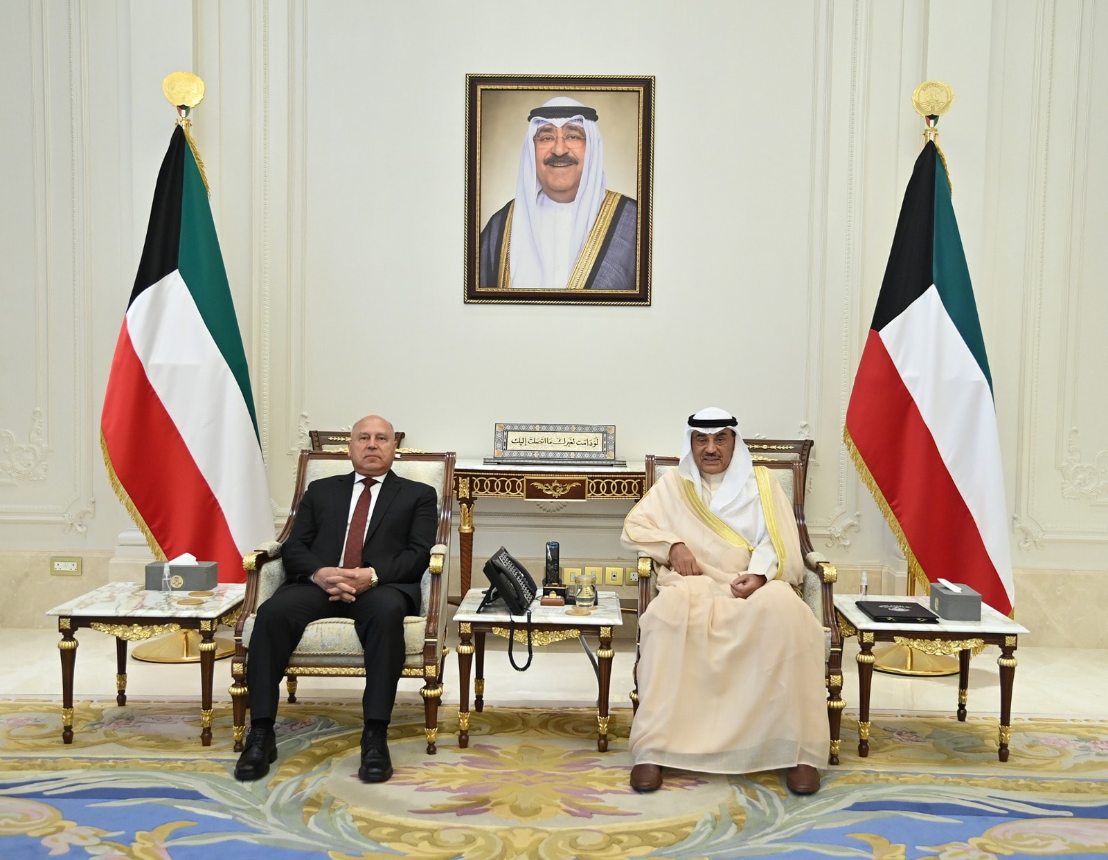 وزير النقل والصناعة يبحث فرص التعاون الاقتصادي والاستثماري مع الكويت