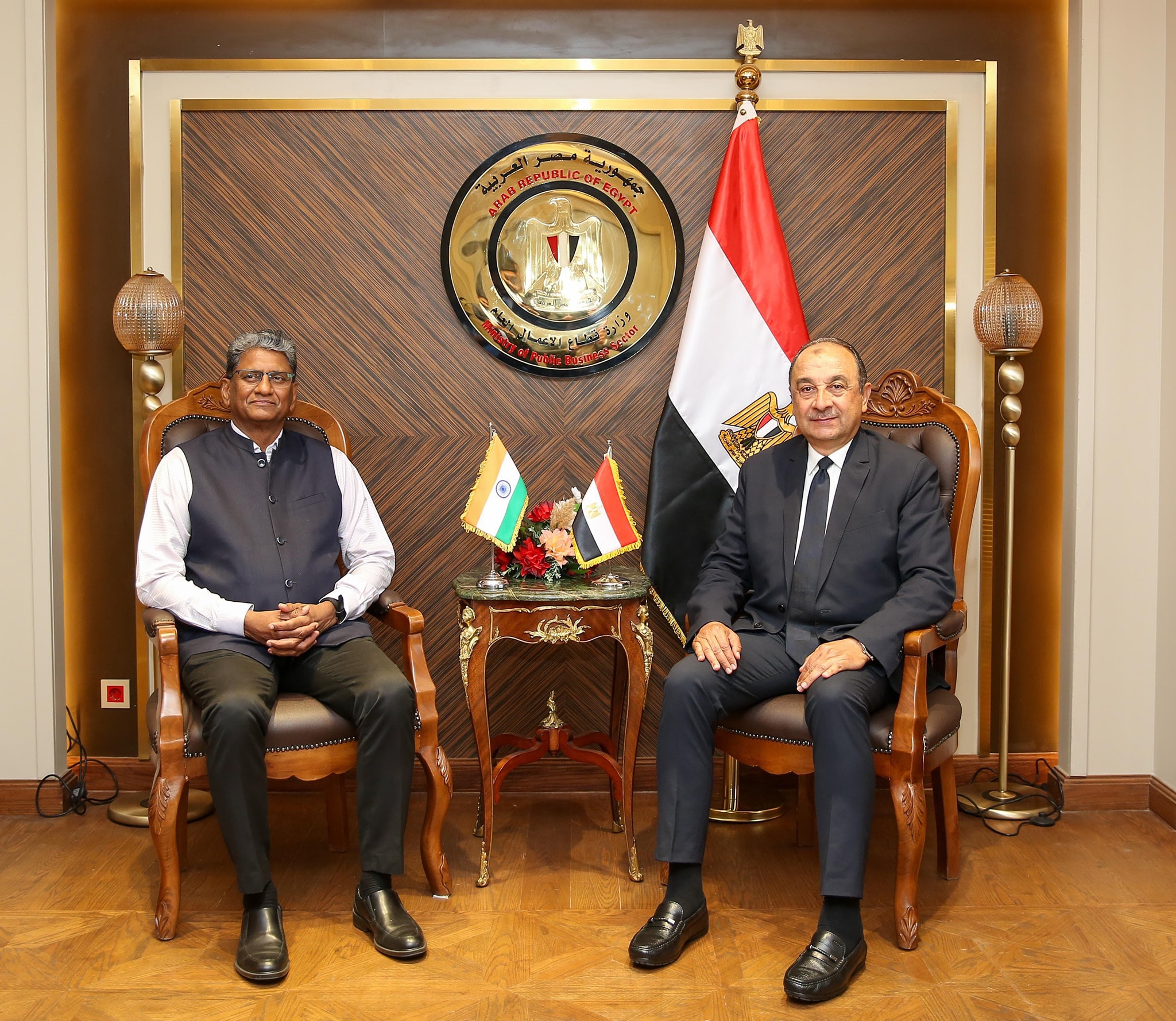 وزير قطاع الأعمال يدعو المستثمرين الهنود للتعرف على الفرص الواعدة في مصر