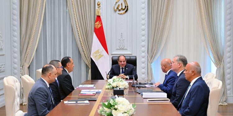 "السيسي": سرعة توطين الصناعات المتعلقة بمشروعات البتروكيماويات والتعدين في مصر