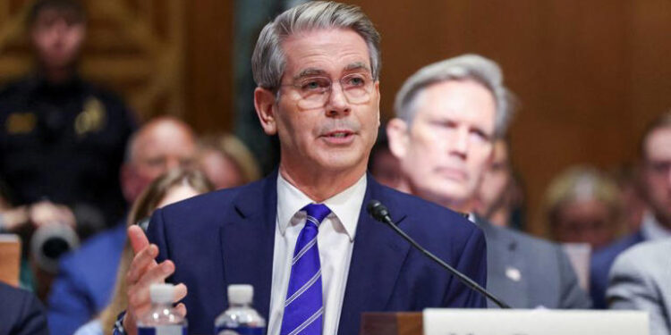 وزير الخزانة الأمريكي سكوت بيسنت