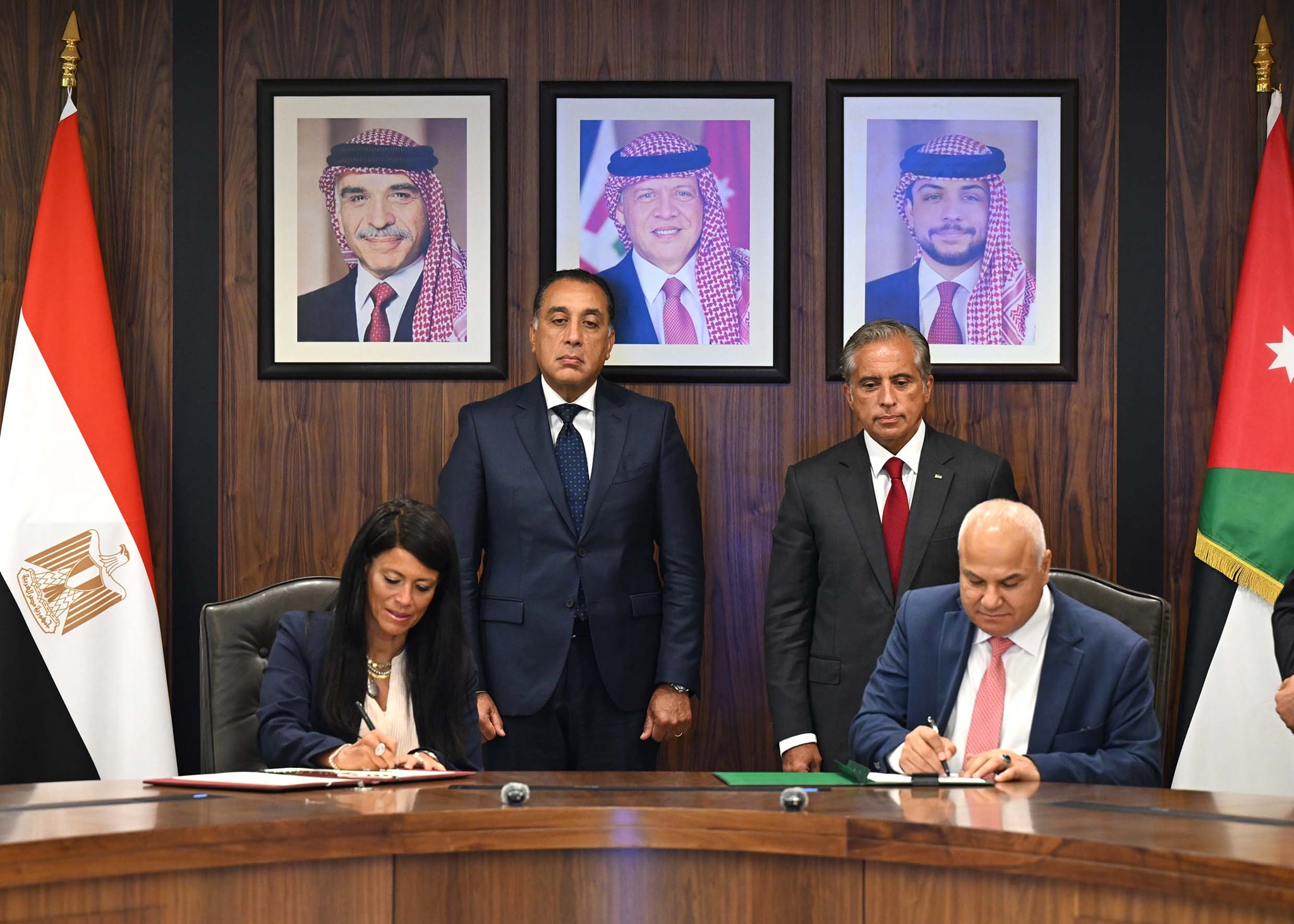 مصر والأردن توقعان 10 وثائق لتعزيز التعاون الثنائي