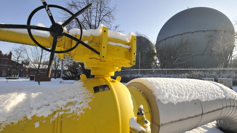 مخزون الغاز في ألمانيا