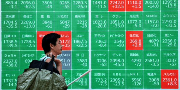 الأسهم اليابانية