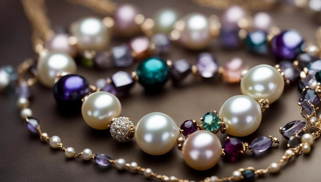 اللؤلؤ والأحجار الكريمة