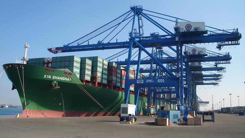 محطة «تحيا مصر1» متعددة الأغراض بميناء دمياط