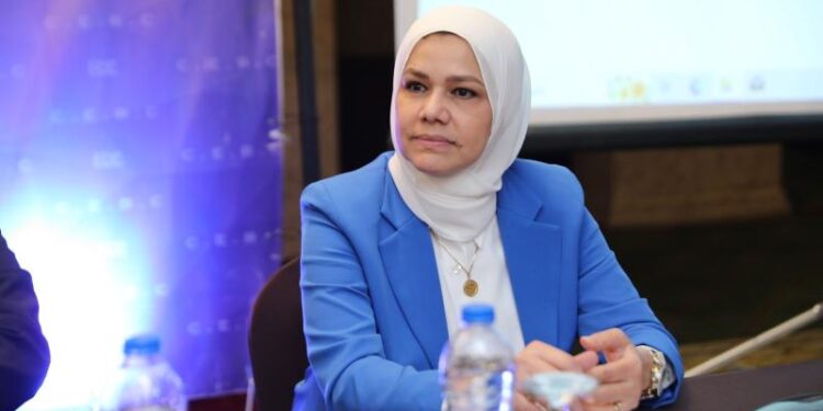 رشا عبدالعال رئيس مصلحة الضرائب المصرية