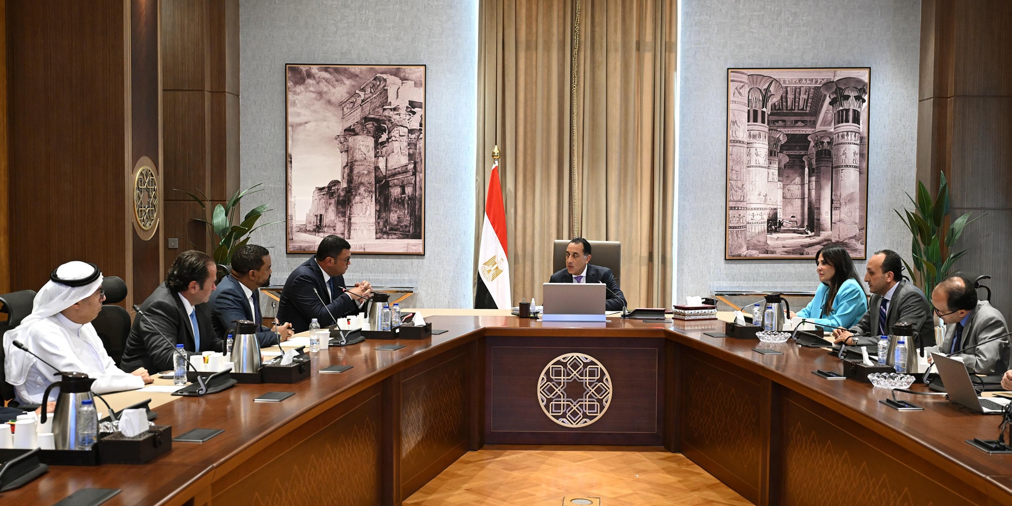 "مدبولي" يستعرض مقترحات تحالف عالمي لإدارة حي المال والأعمال بالعاصمة الإدارية 