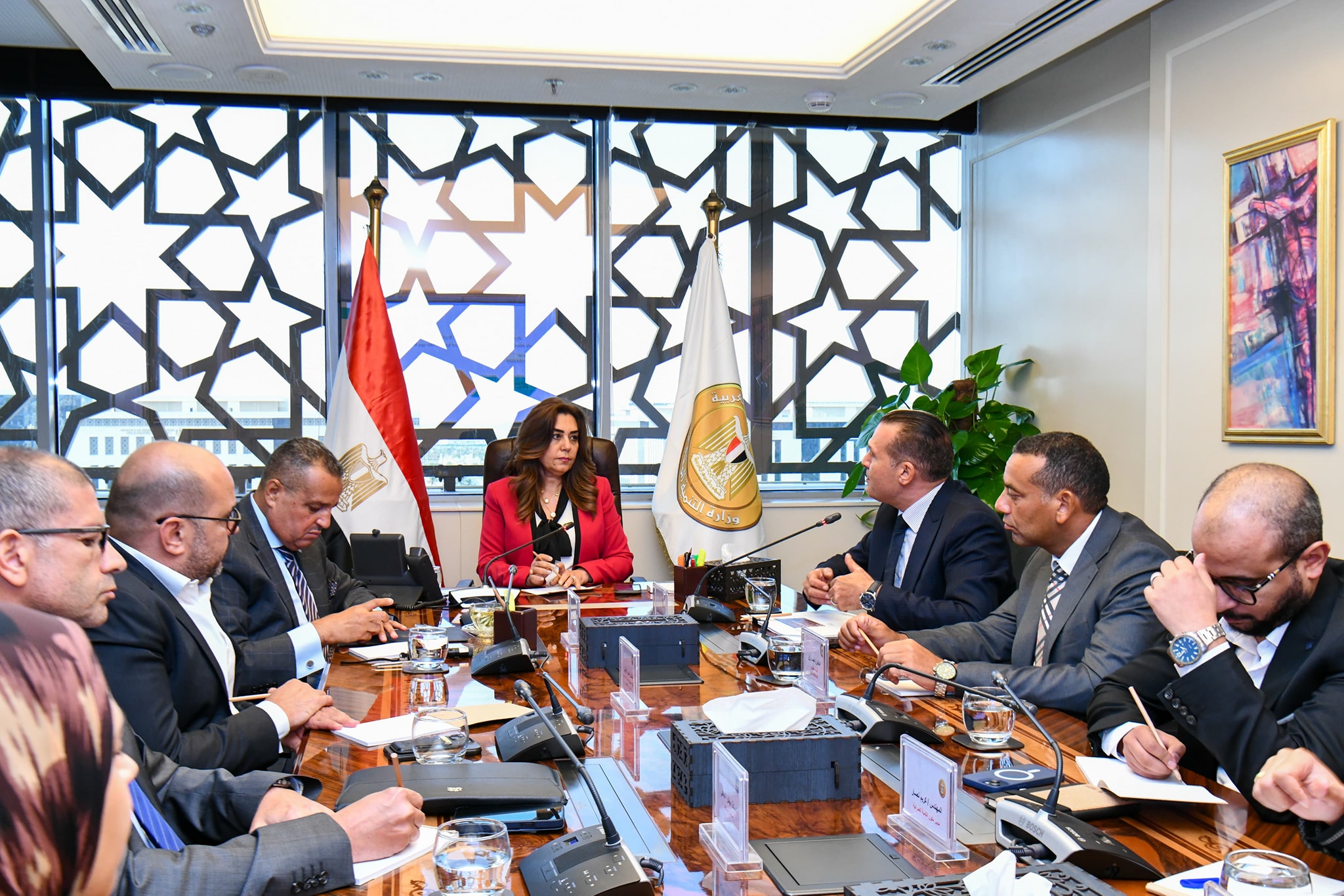 وزيرة التنمية المحلية تتابع مستجدات مشروع تطوير مدينة دهب