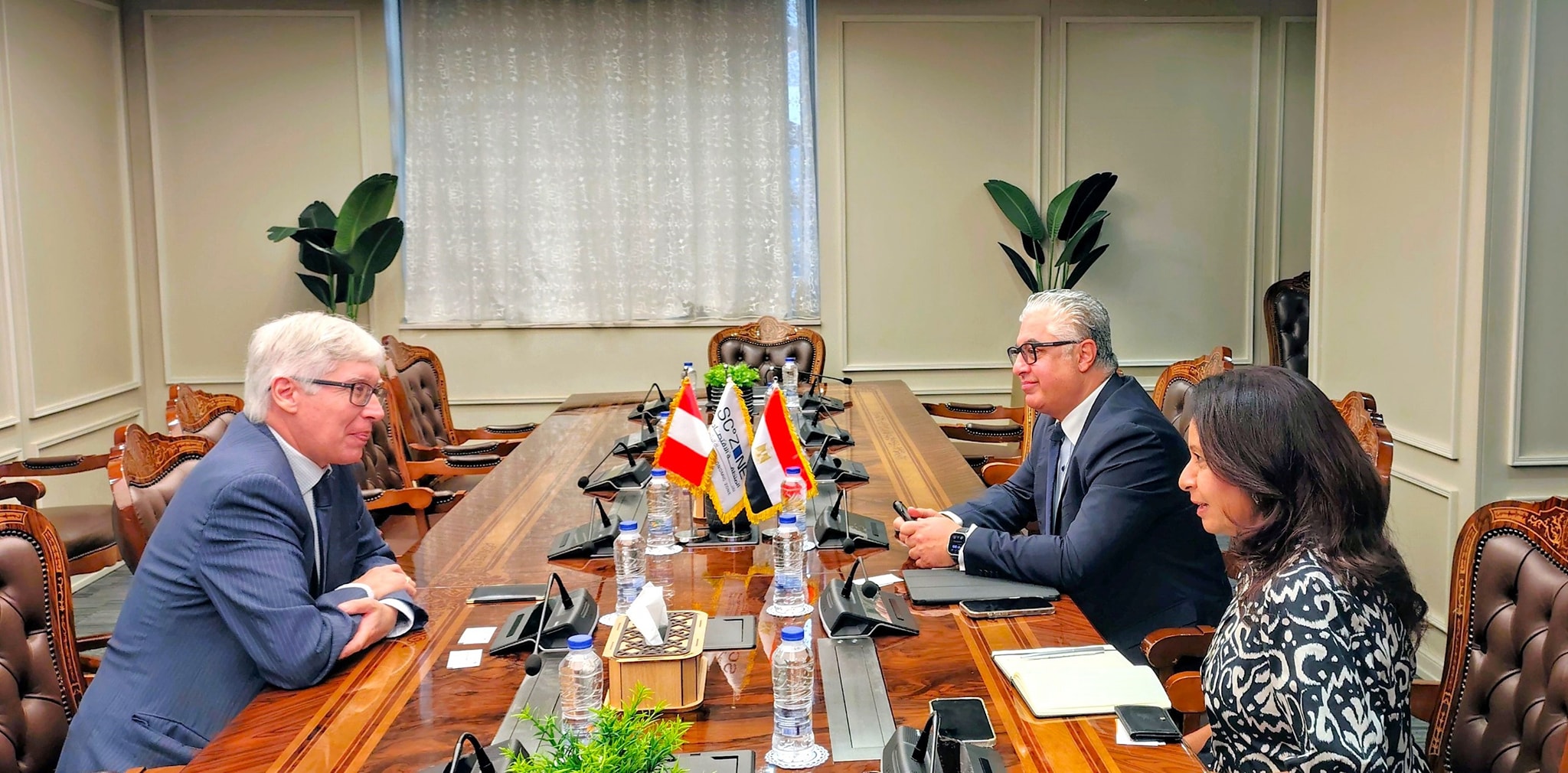 رئيس "اقتصادية القناة": نتطلع لتعزيز التعاون مع بيرو بالقطاعات ذات الأولوية