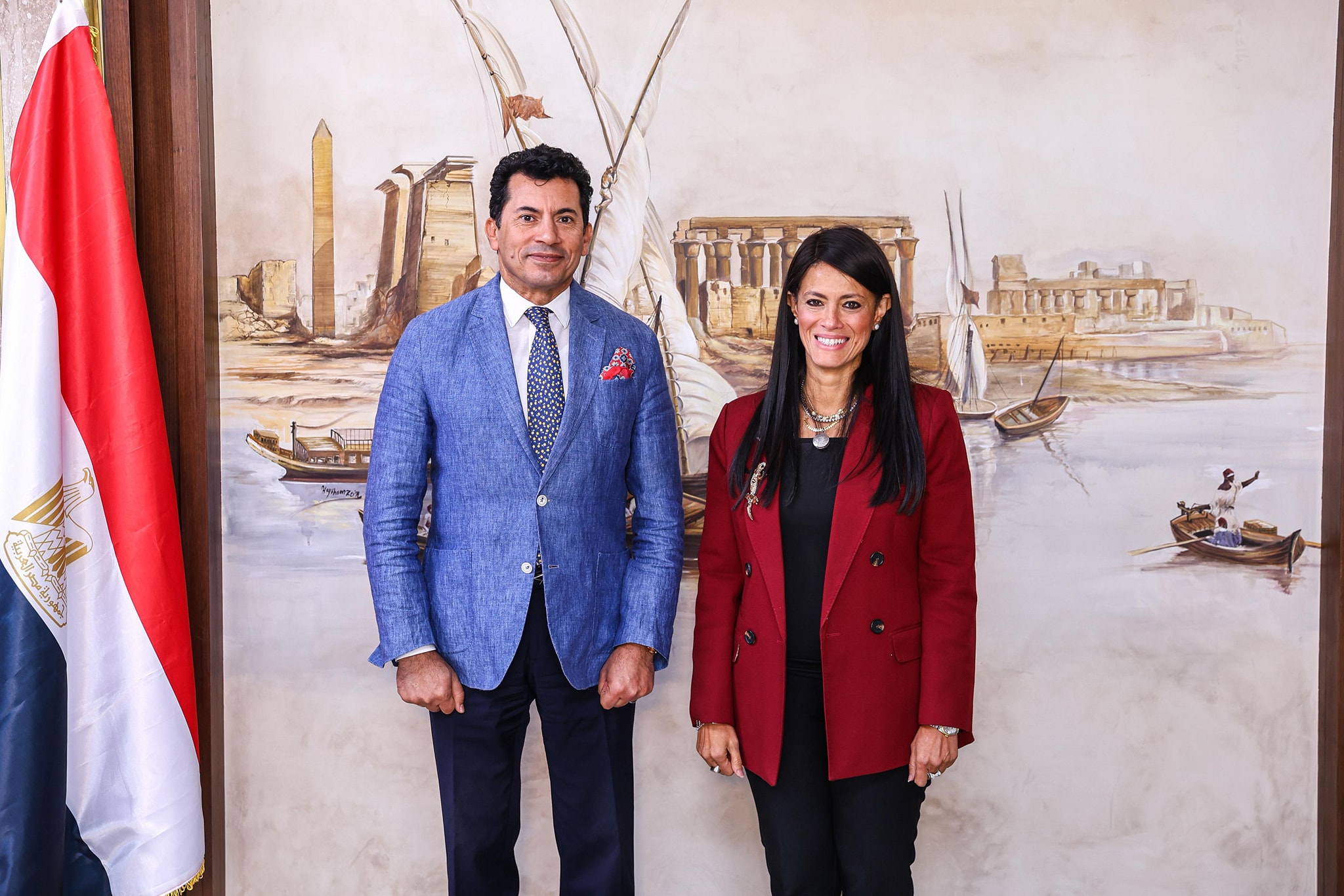 وزيرة التخطيط تبحث مع وزير الشباب والرياضة التعاون المشترك بين الوزارتين