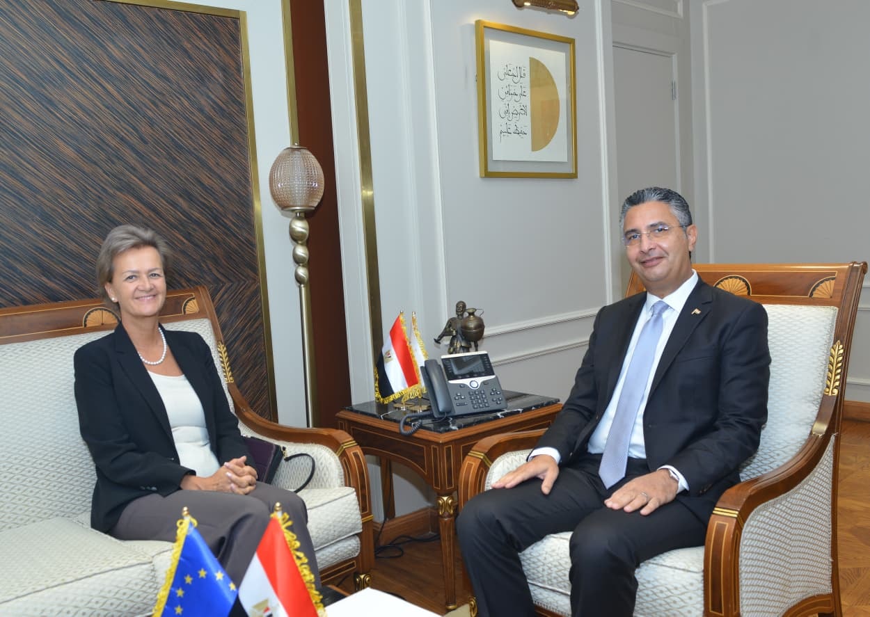 مصر تبحث تعزيز التعاون مع الاتحاد الأوروبي في مجالات الأمن الغذائي