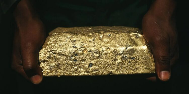 منجم إيقات ؛ الذهب