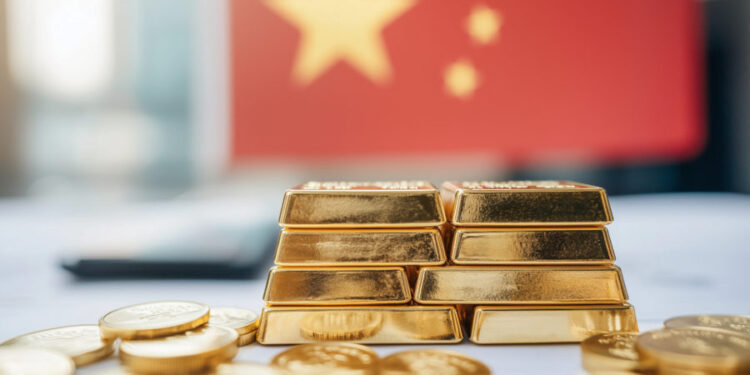 سبائك الذهب في الصين