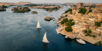 نهر النيل في مصر، المصدر فليكر.