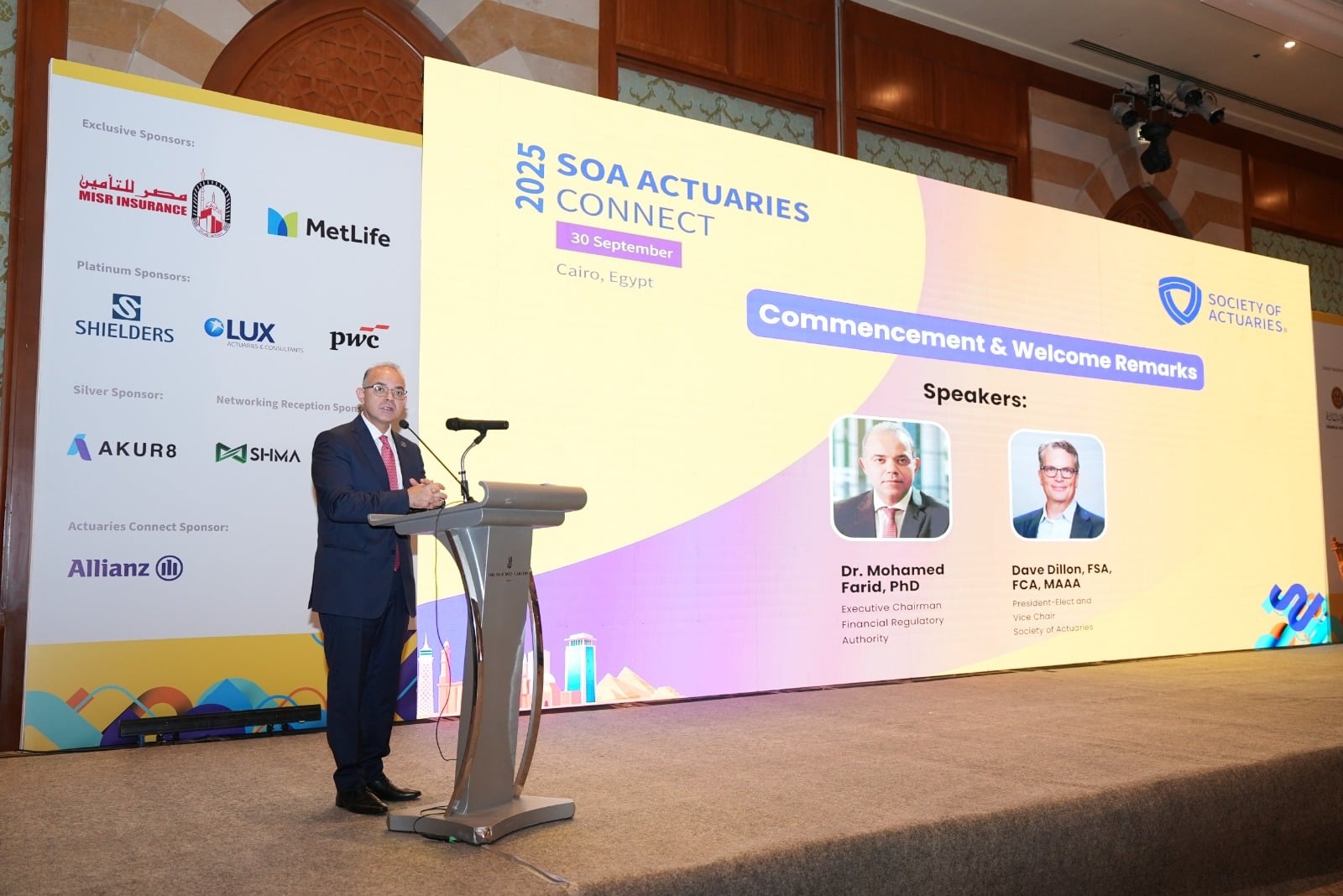 “فريد”: مهنة “الإكتواريين” رئيسية لاستقرار الأسواق المالية