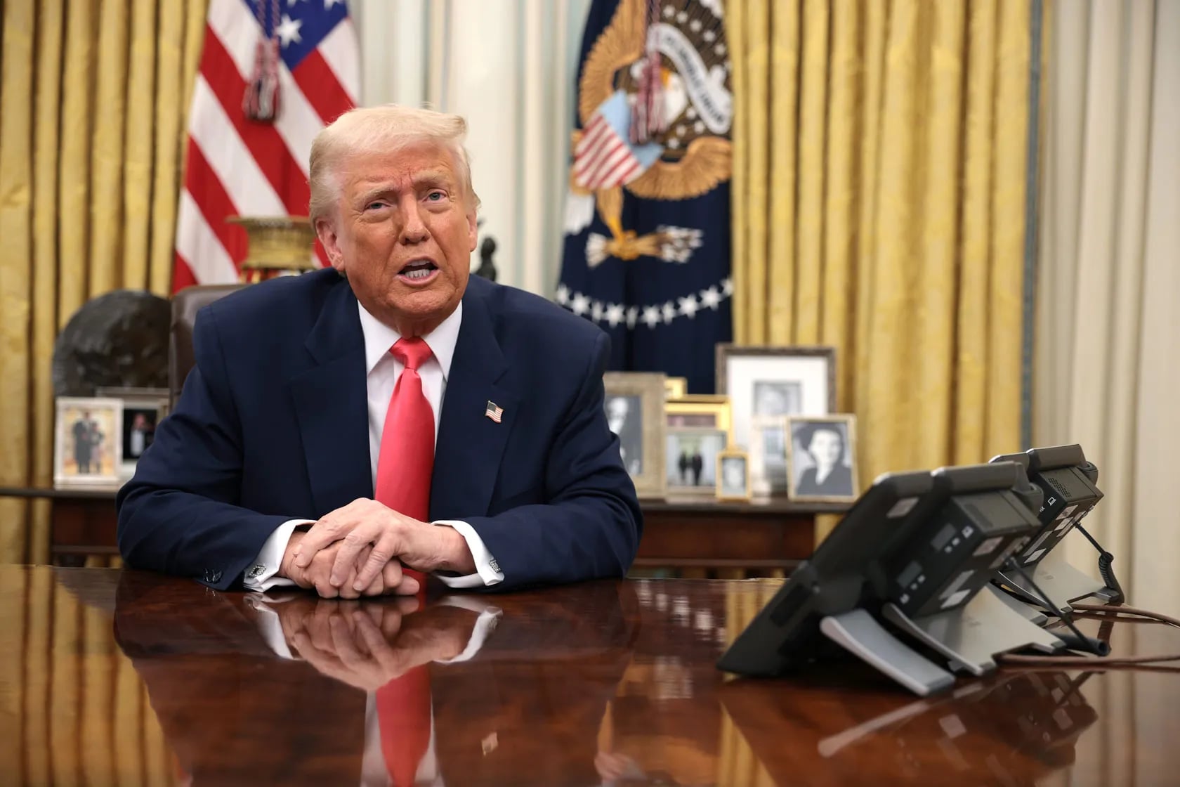 الرئيس الأمريكي دونالد ترامب