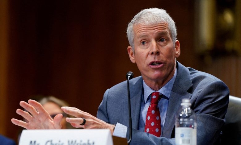 كريس رايت وزير الطاقة الأمريكى