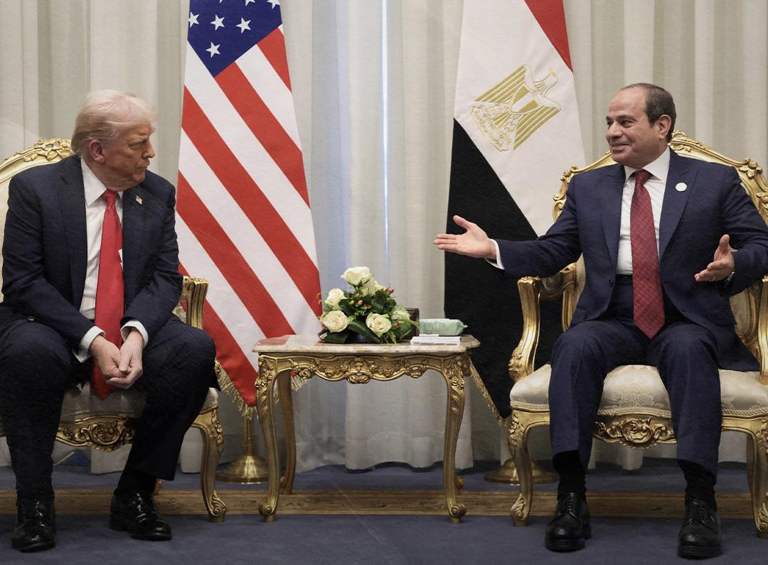 ترامب : الرئيس السيسي قام بجهد عظيم وعمل رائع لوقف حرب غزة