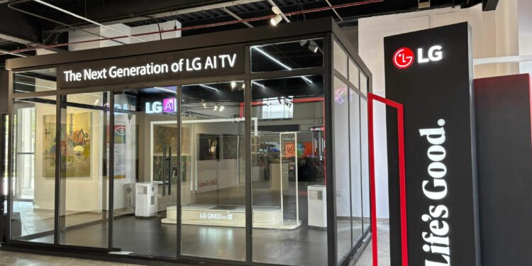 «إل جي» تستحوذ على 30% من سوق التلفزيونات في مصر