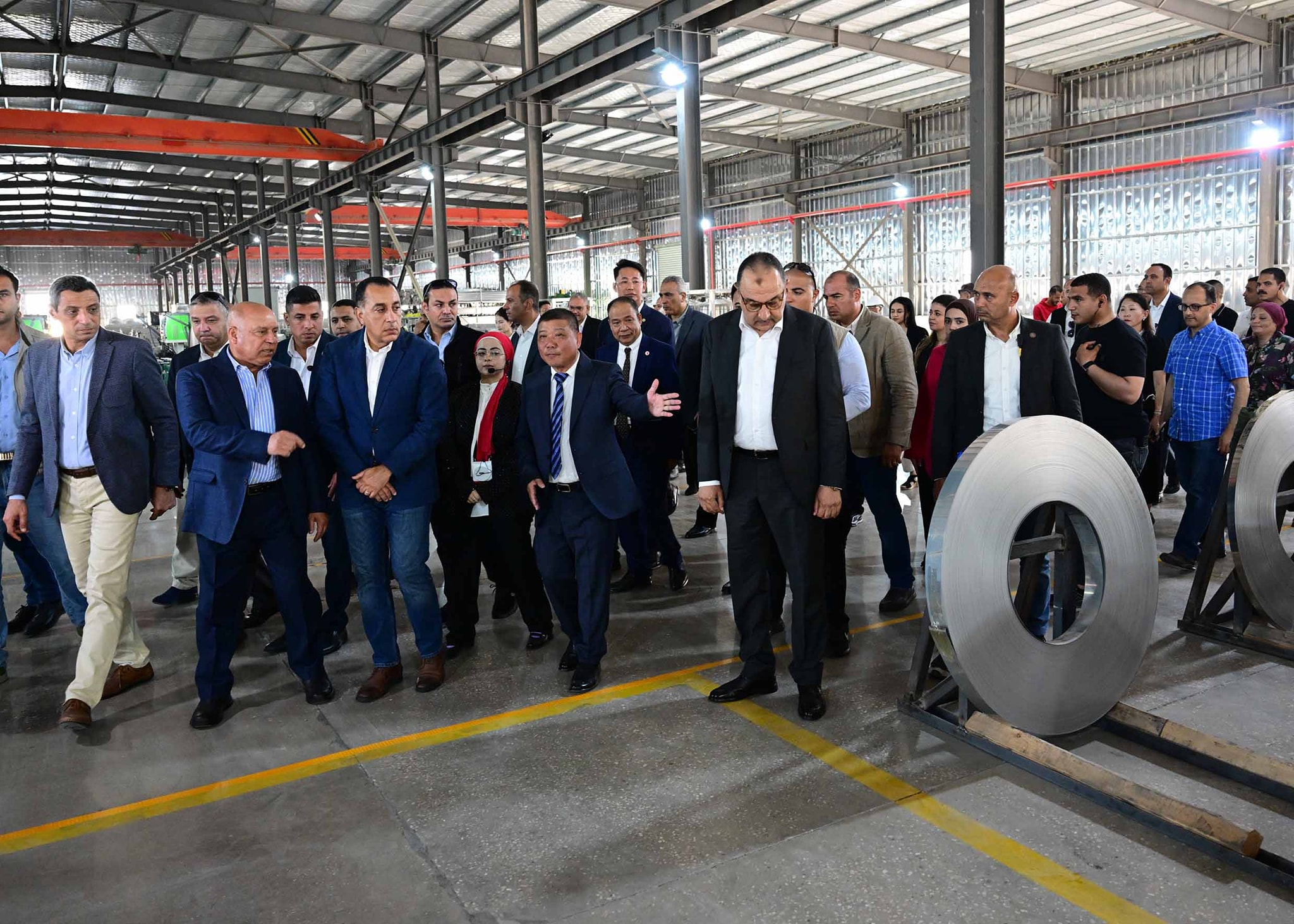 مدبولى يفتتح مصنع “تشينج شان للصناعة” لإنتاج الأثاث المعدنى باستثمارات 4.5 مليون دولار