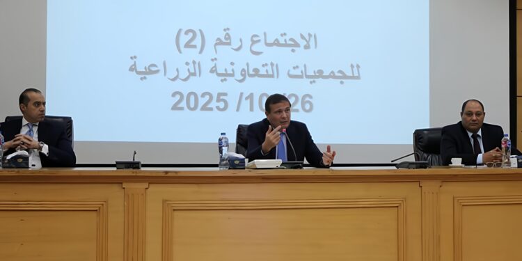 وزيرا الزراعة والشؤون النيابية يناقشان تعديلات قانون التعاونيات الزراعية