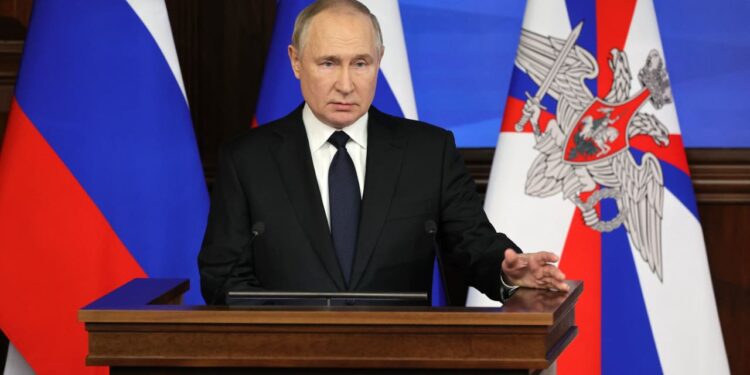 الرئيس الروسي فلاديمير بوتين
