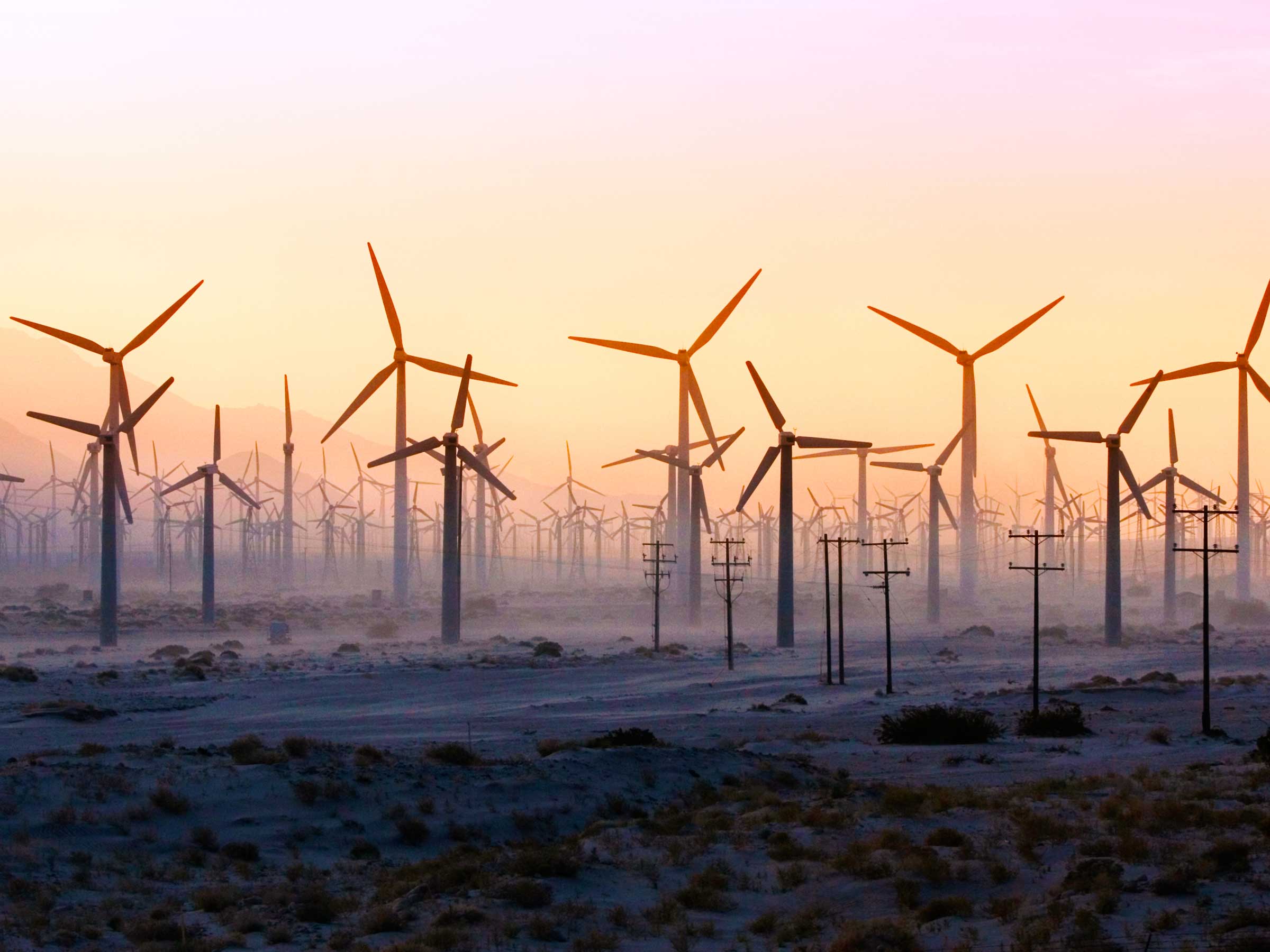 توليد كهرباء من طاقة الرياح