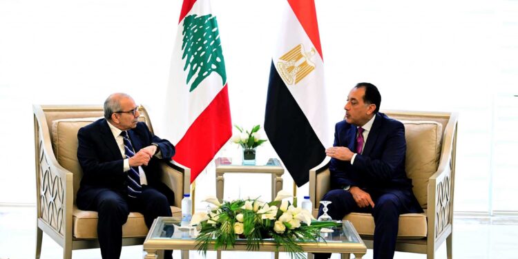 رئيس الوزراء يزور لبنان ديسمبر المقبل على رأس وفد رفيع المستوى