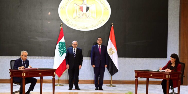 مصر ولبنان توقعان عددًا من مذكرات التفاهم وبروتوكولات التعاون