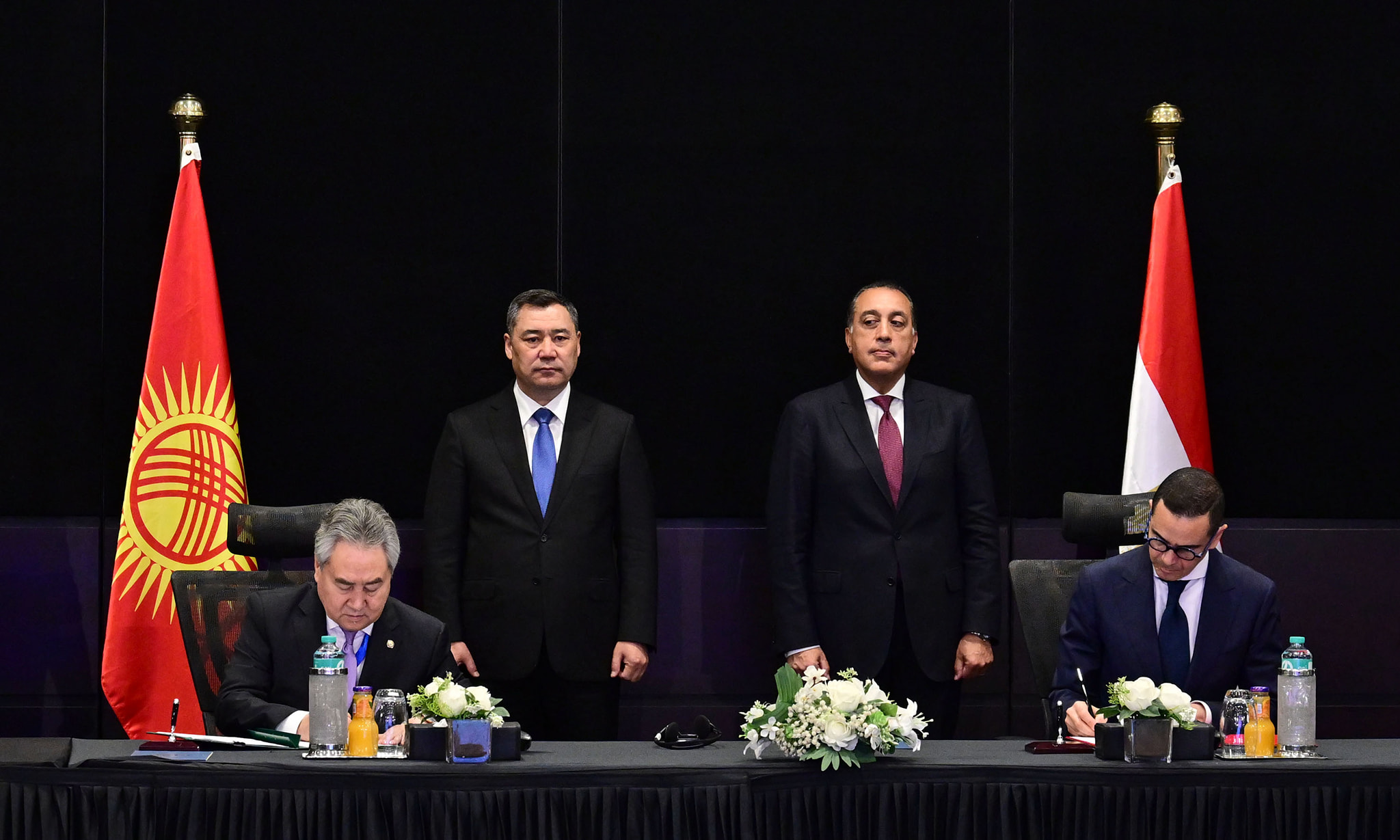 مصر وقرغيزستان توقعان عددًا من اتفاقيات التعاون