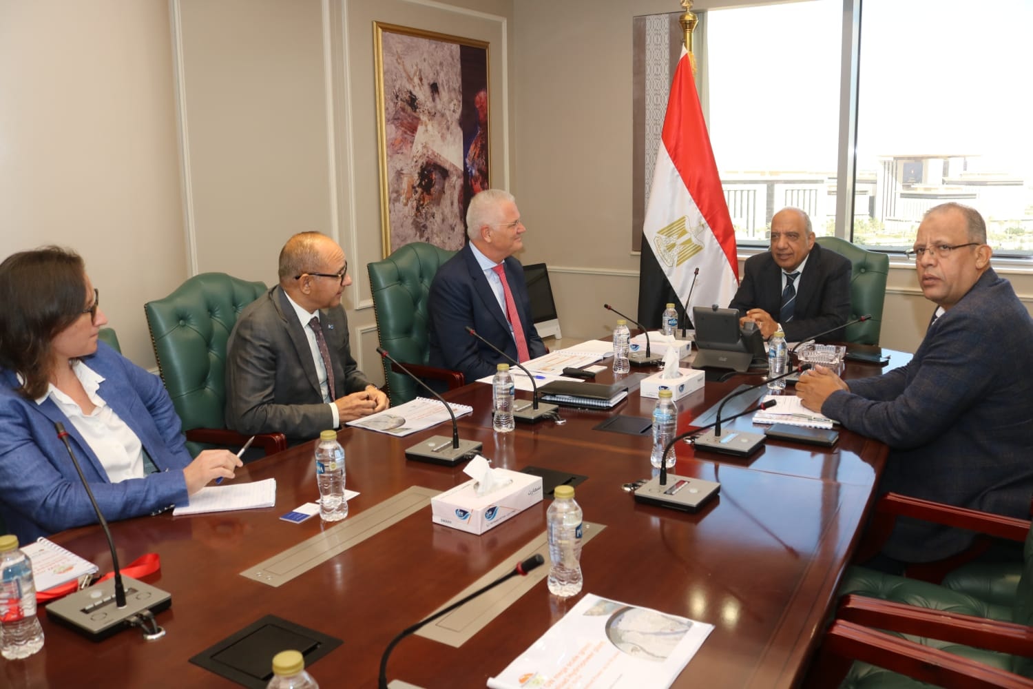وزير الكهرباء يبحث مع تحالف “رينيرجي جروب” إقامة مشروع متكامل للطاقات المتجددة في سيناء