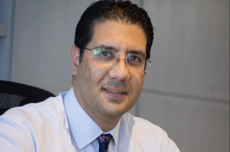 هيثم سراج الدين، الرئيس التنفيذى لشركة التعمير للتأجير التمويلى