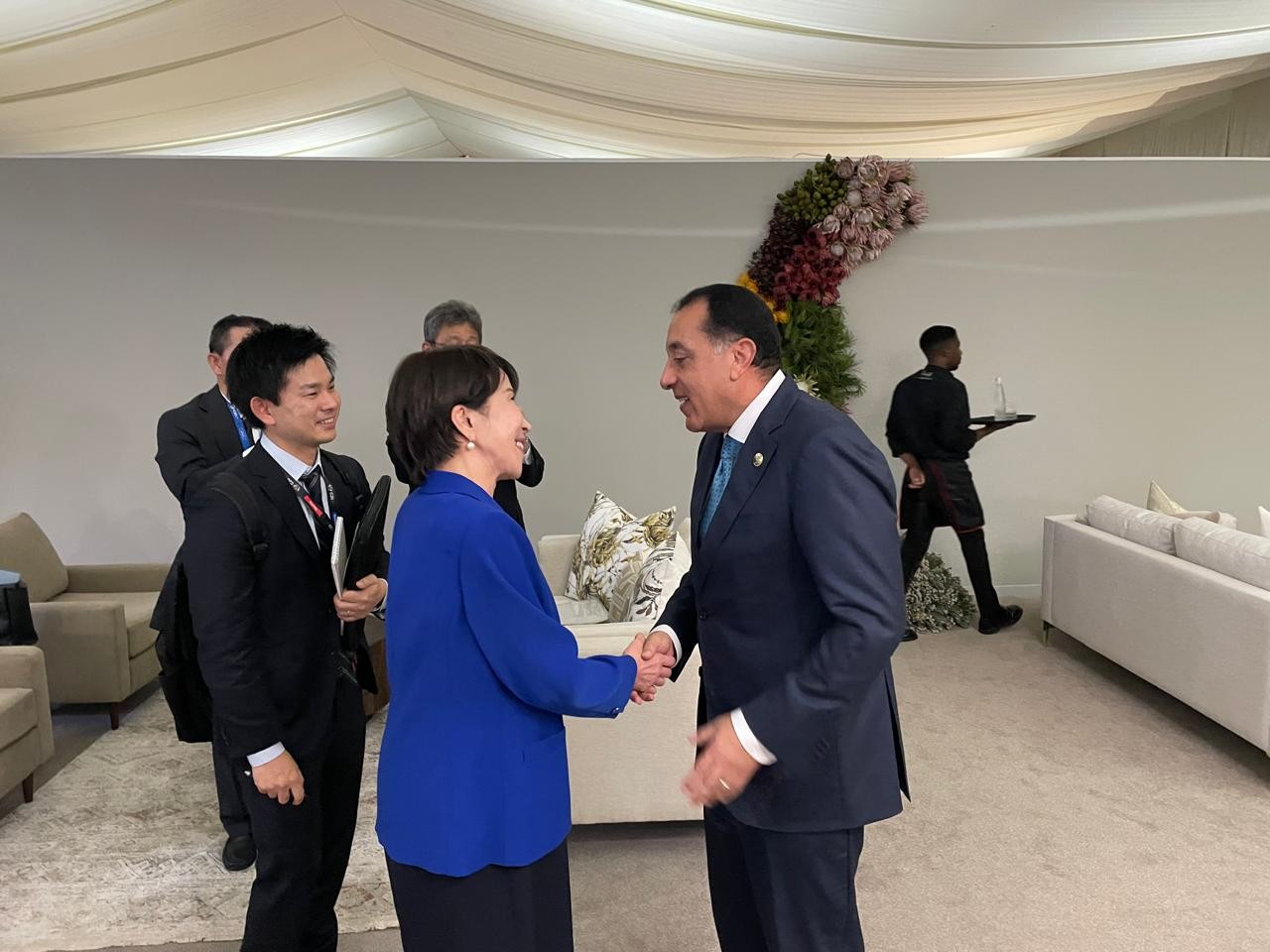 رئيسة وزراء اليابان تتطلع لتعزيز التعاون مع مصر في مختلف المجالات