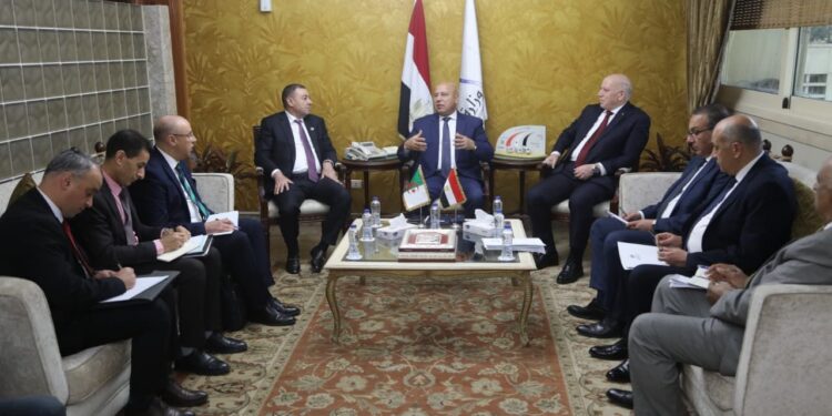 مصر والجزائر تبحثان تعزيز التعاون في مجالي الصناعة والنقل