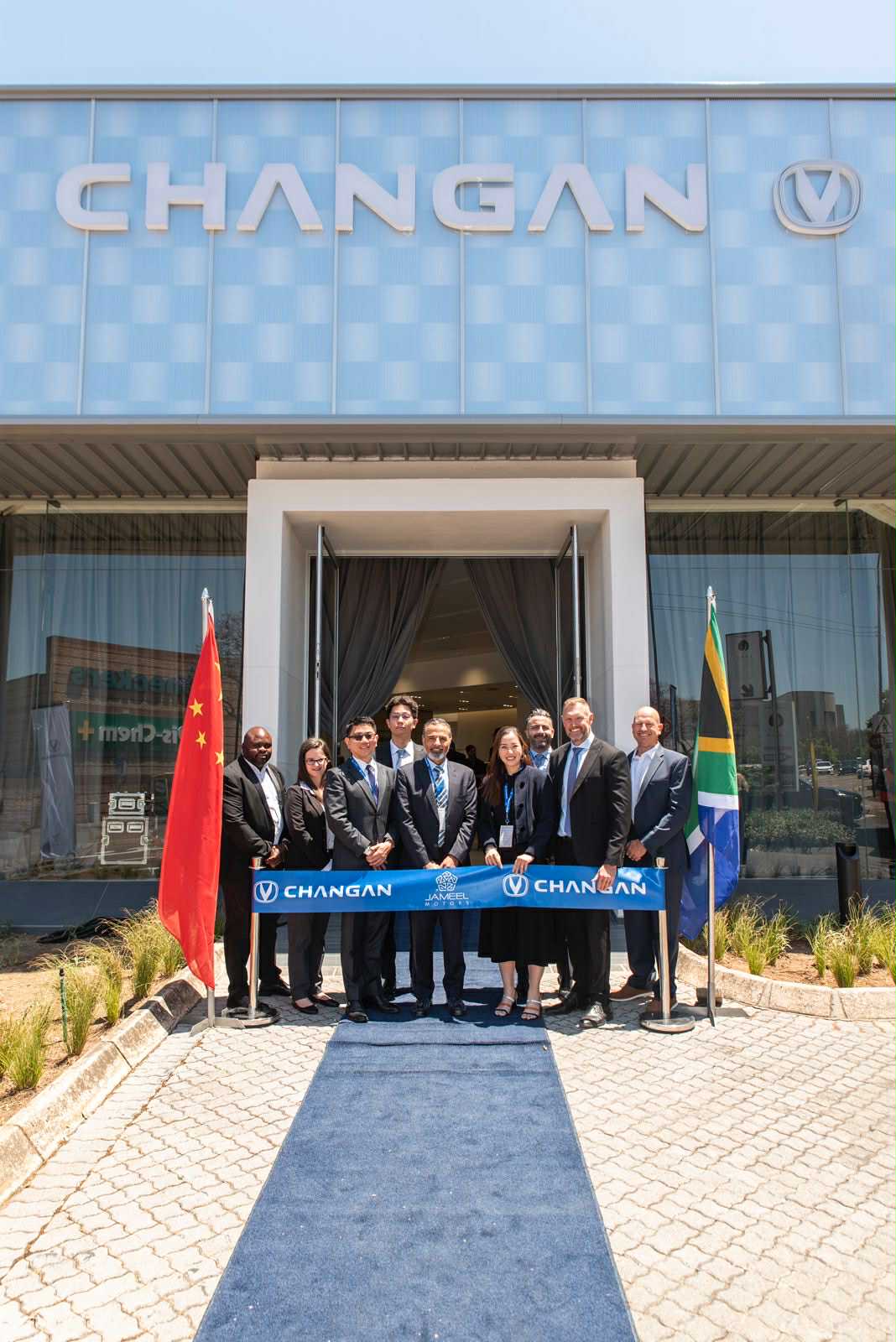 جميل للسيارات تفتتح صالة العرض الرئيسية لعلامة شانجان في جنوب أفريقيا